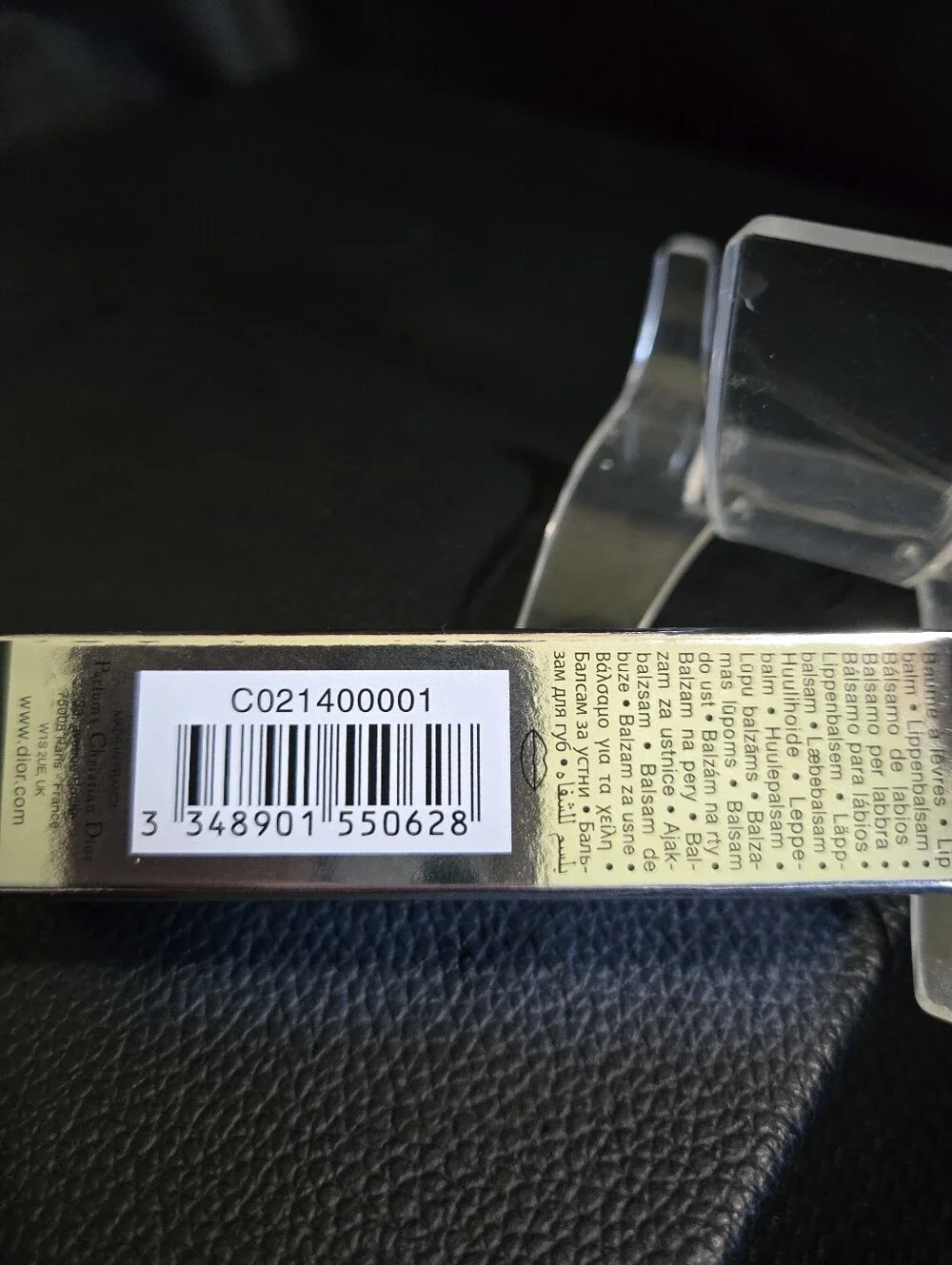 Dior Addict Lip Glow — Pink Sheer Balm NIB